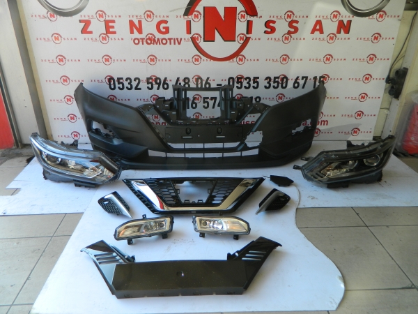 Nissan Qashqai J11-2019-2021 &Ouml;n Tampon Set Komple Sıfır Yedek Par&ccedil;a