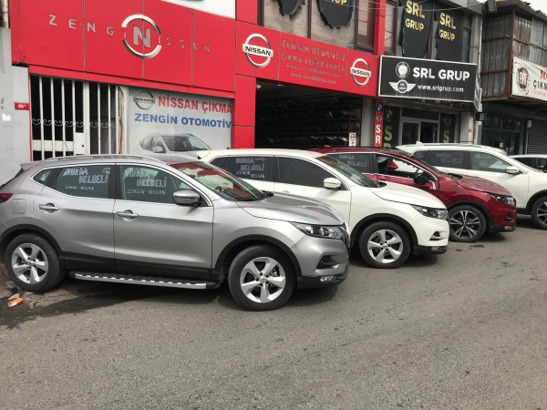 Nissan Qashqai J11-2014-2017 Hurda Belgeli Ara&ccedil;ların Yedek Par&ccedil;aları