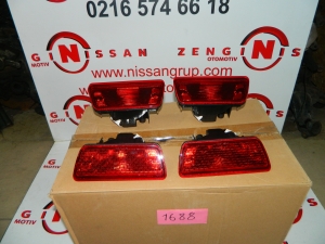 Nissan Qashqai J11-2014-2017 Arka Tampon Sis Lambası &Ccedil;ıkma Yedek Par&ccedil;a