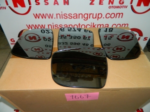 Nissan Qashqai J11-2014-2017 Ayna Camları Karartmalı Orjinal Yedek Par&ccedil;a
